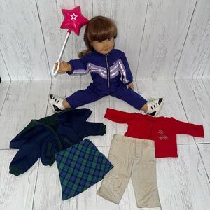 American girl doll, just like me bundle